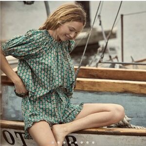 Doen Shore Top - Sunrise Paisley